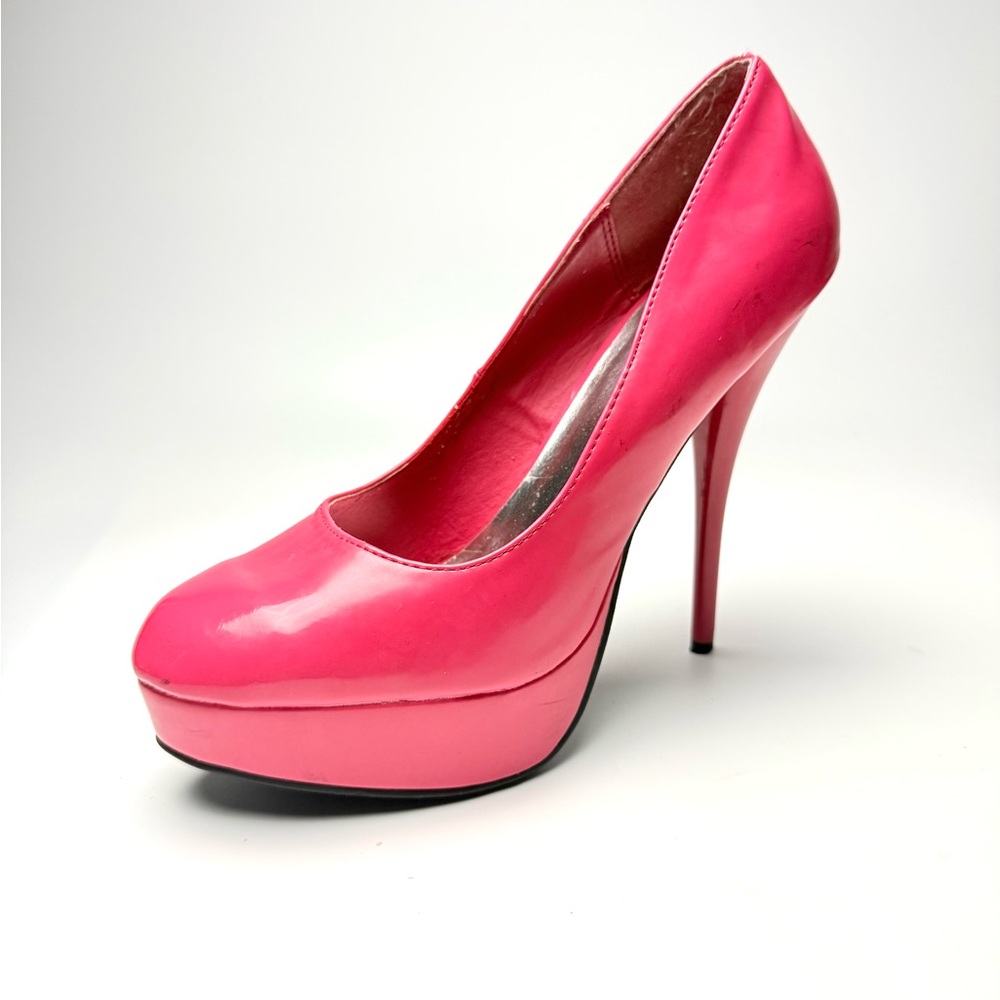 Charlotte Russe Bubblegum Pink Platform Stiletto Heels Women’s Size 9